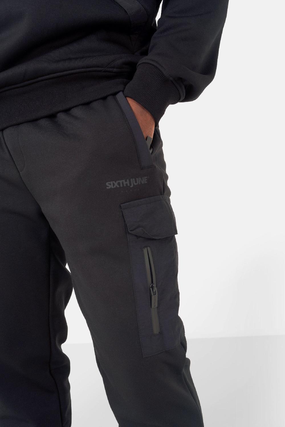 Sixth June Jogging Cargo Noir