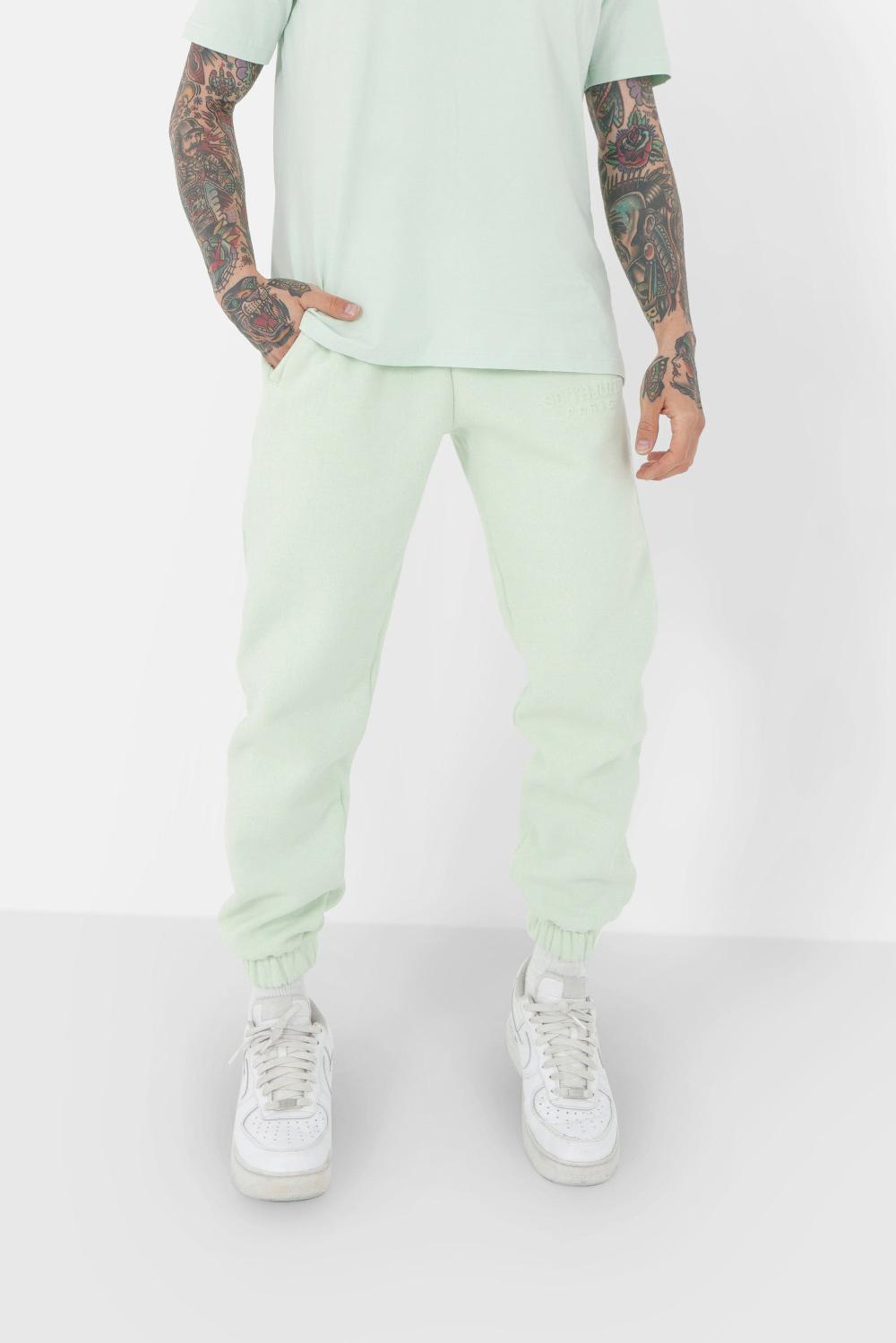 sixth june Jogging logo relief Vert clair