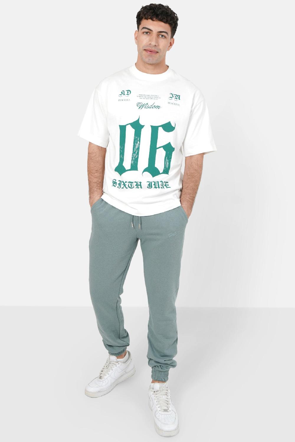 Sixth June Jogging Logo Signature Vert Foncé