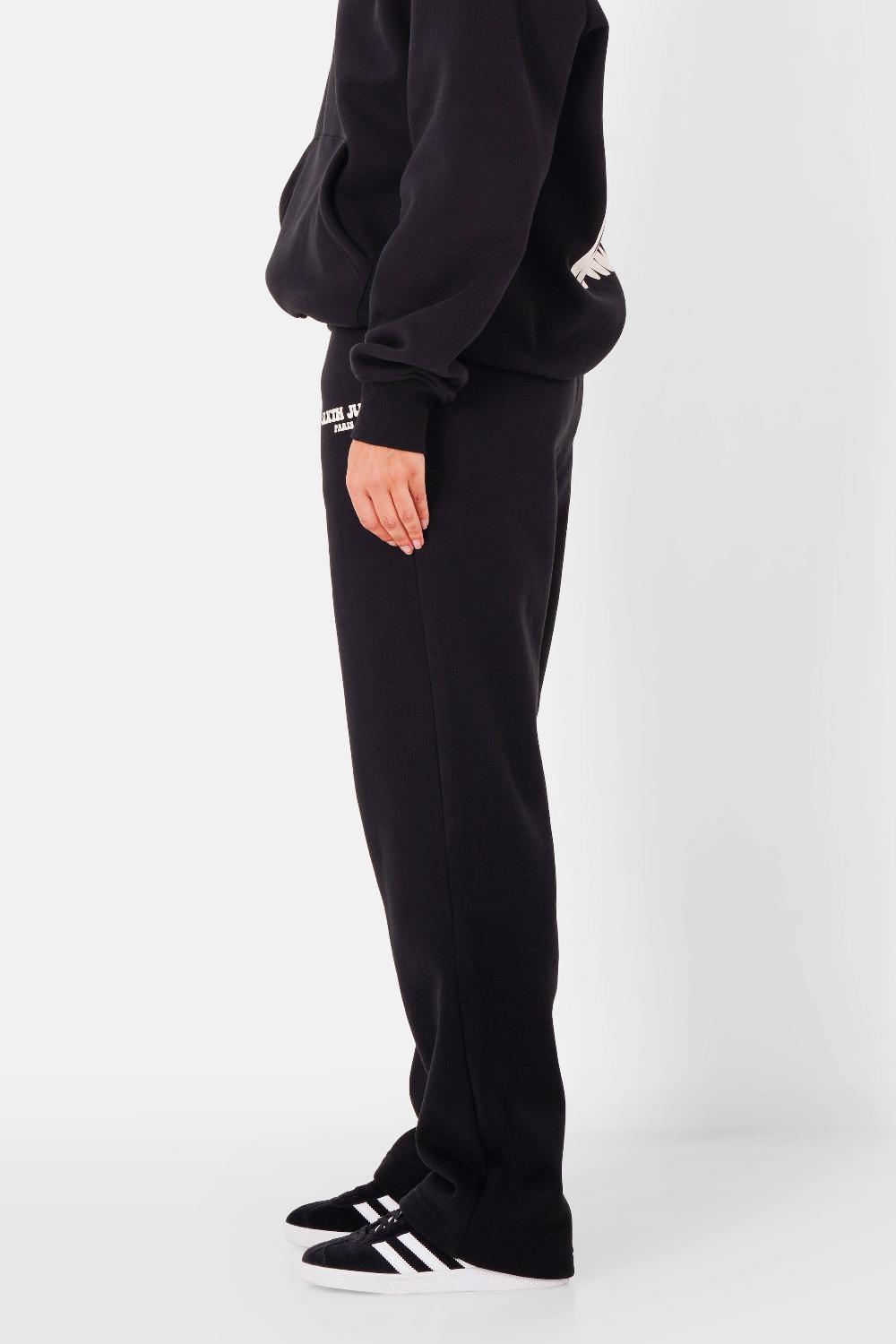 Sixth June Jogging Molletonné Print Rétro Noir