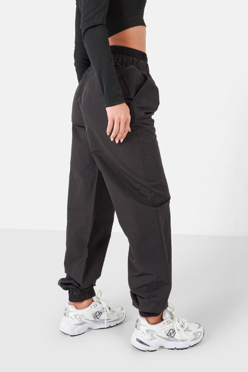 Sixth June Jogging Nylon Double Ceinture Noir