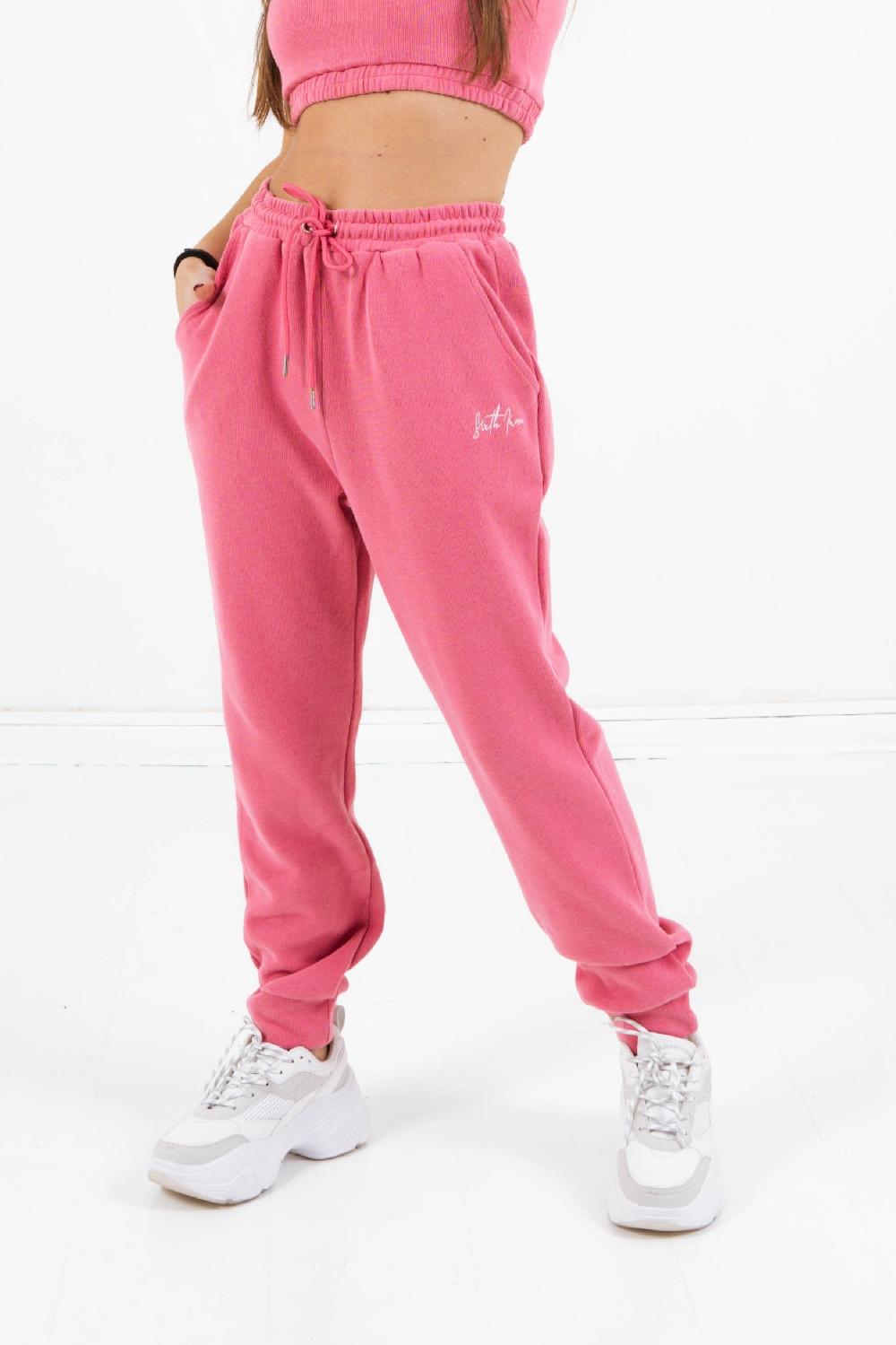 sixth june Jogging signature molletonné Rose