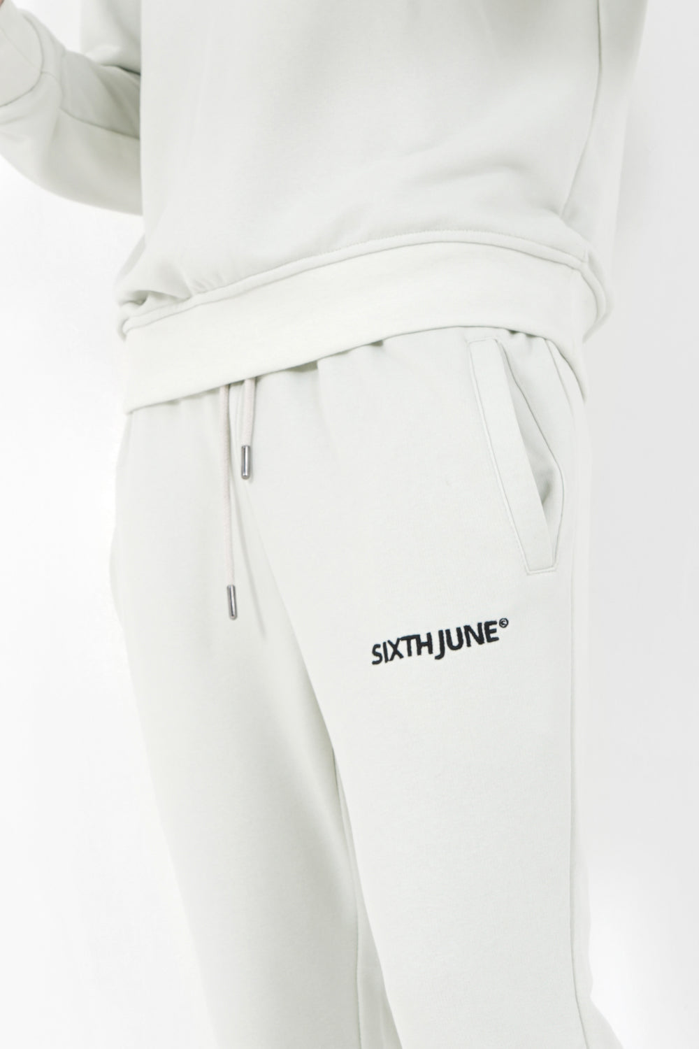 Sixth June Jogging Soft Logo Brodé Vert Clair