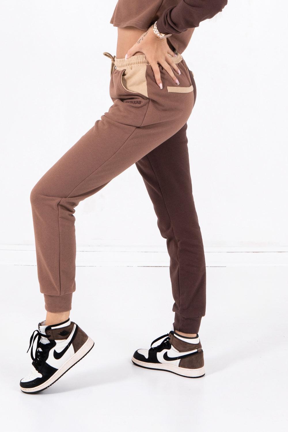 Sixth June Jogging Tricolore Marron