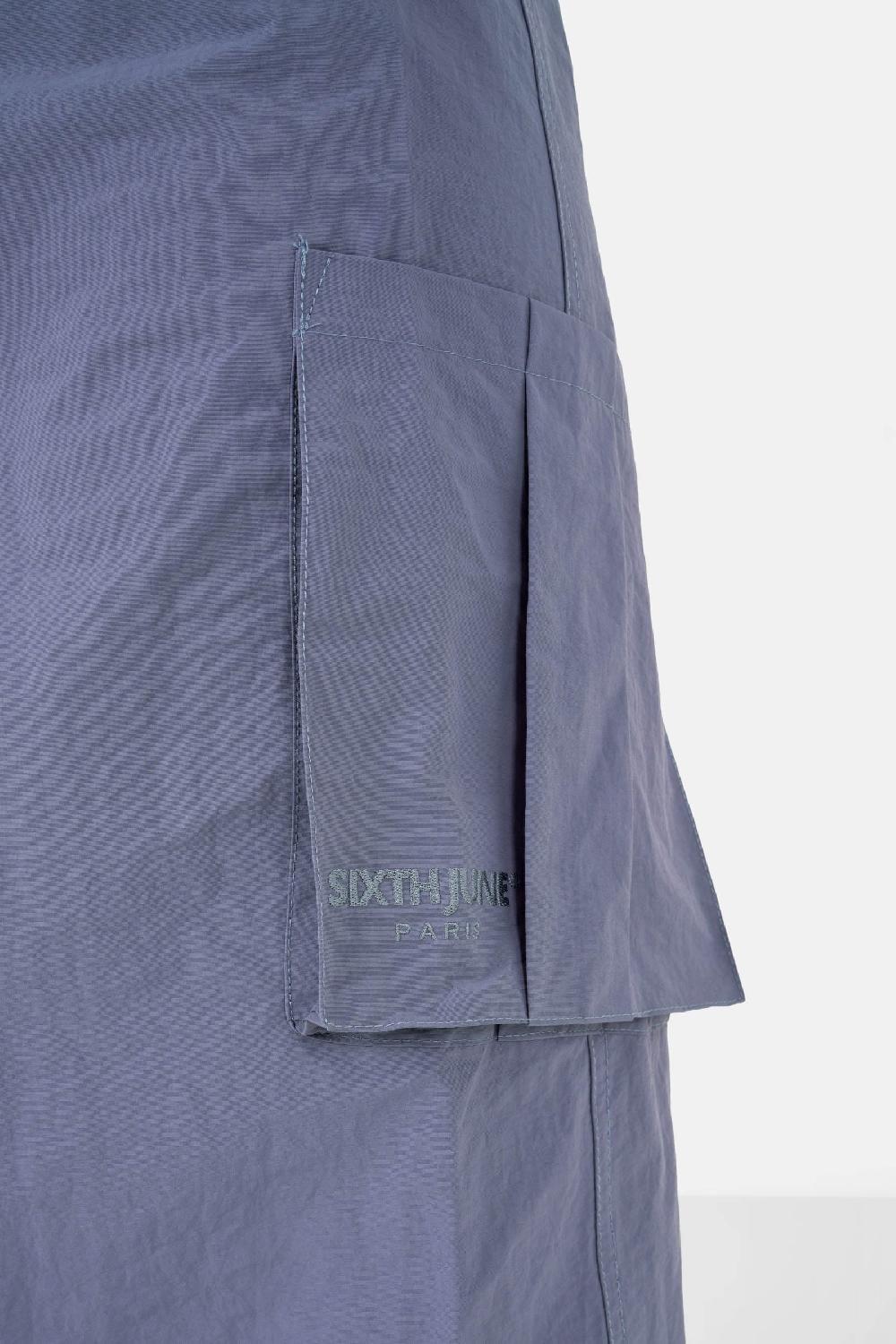 Sixth June Jupe Parachute Cargo Bleu
