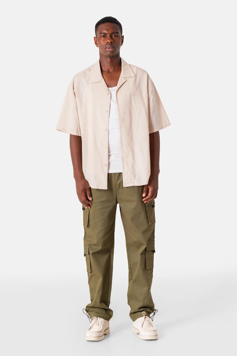 Sixth June Pantalon Cargo Mutlipoches Vert Kaki