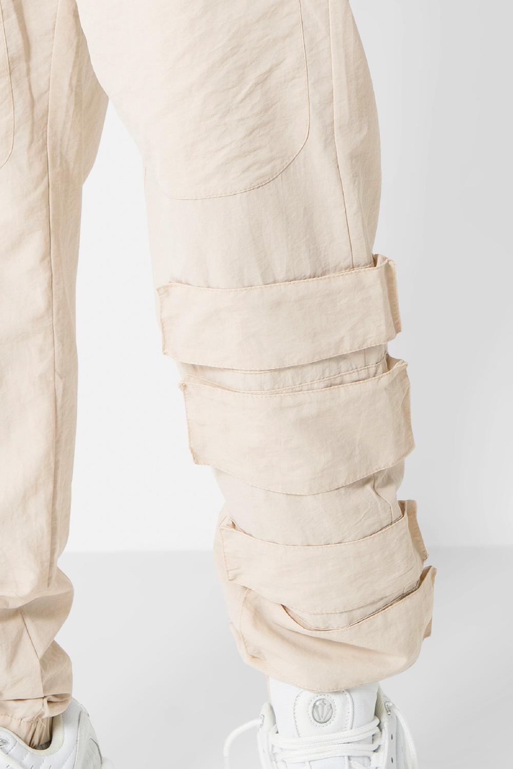 Sixth June Pantalon Cargo Relief Beige
