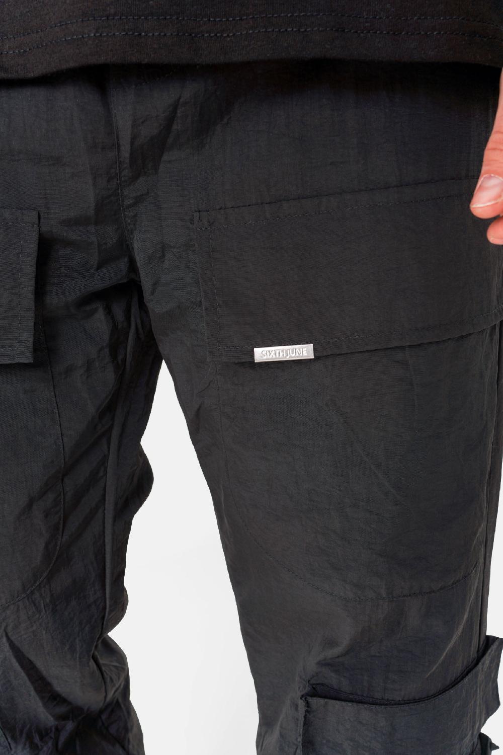 Sixth June Pantalon Cargo Relief Noir