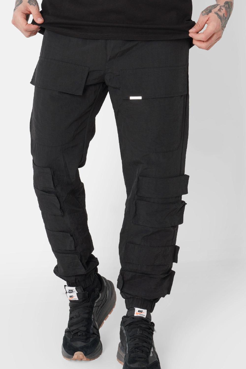 Sixth June Pantalon Cargo Relief Noir