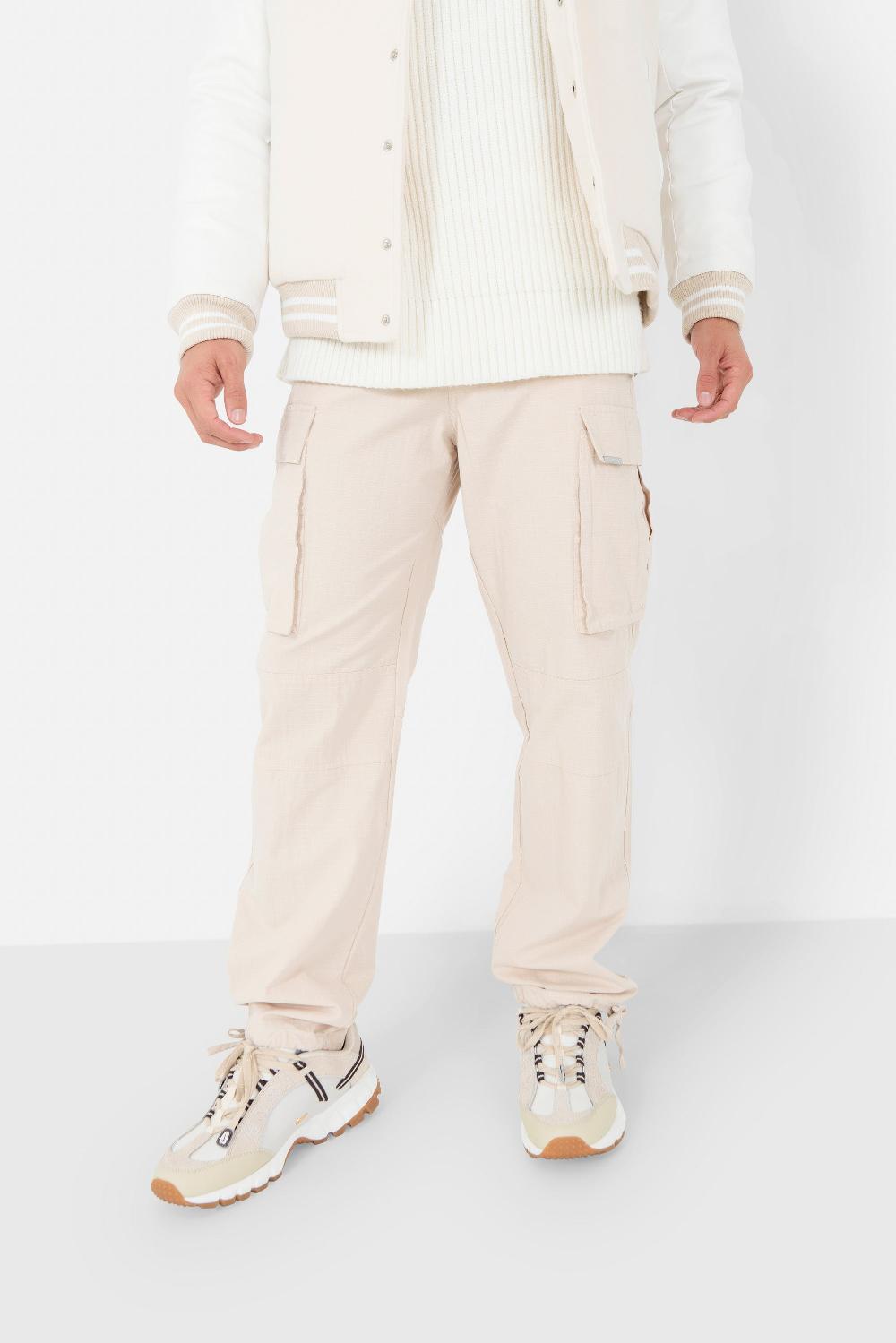 sixth june Pantalon cargo résistant Beige
