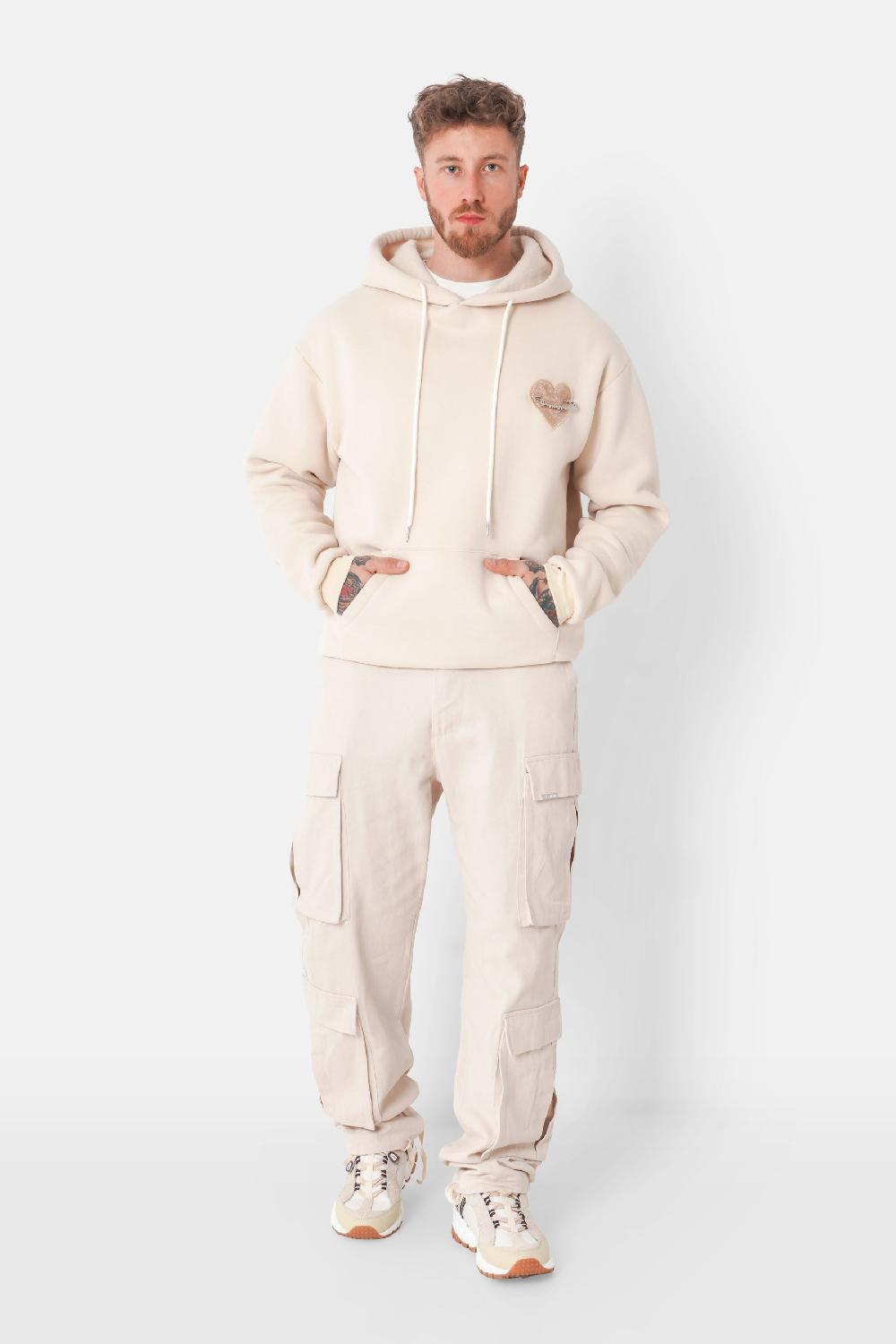 Sixth June Pantalon Cargo Tactique Beige