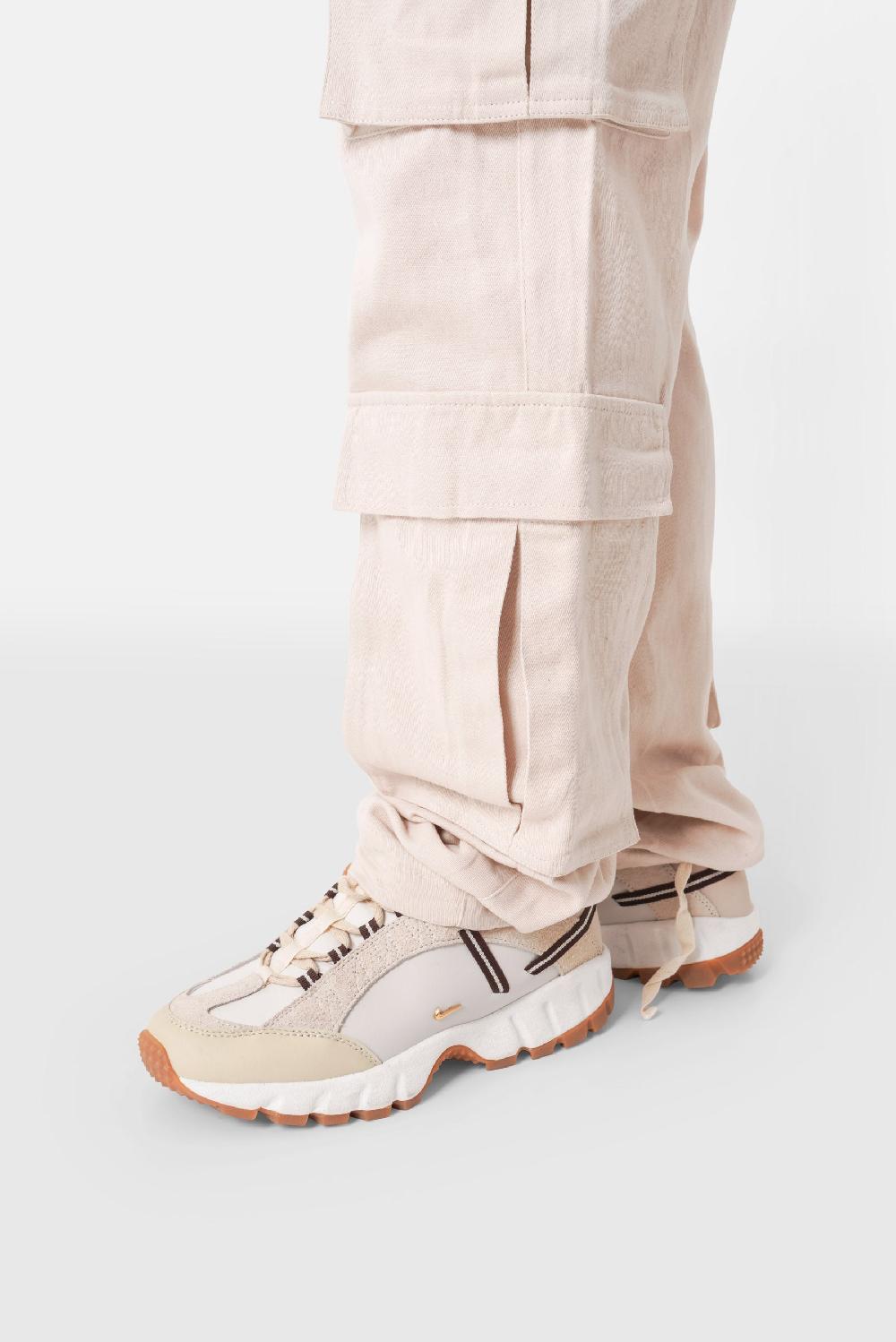 Sixth June Pantalon Cargo Tactique Beige
