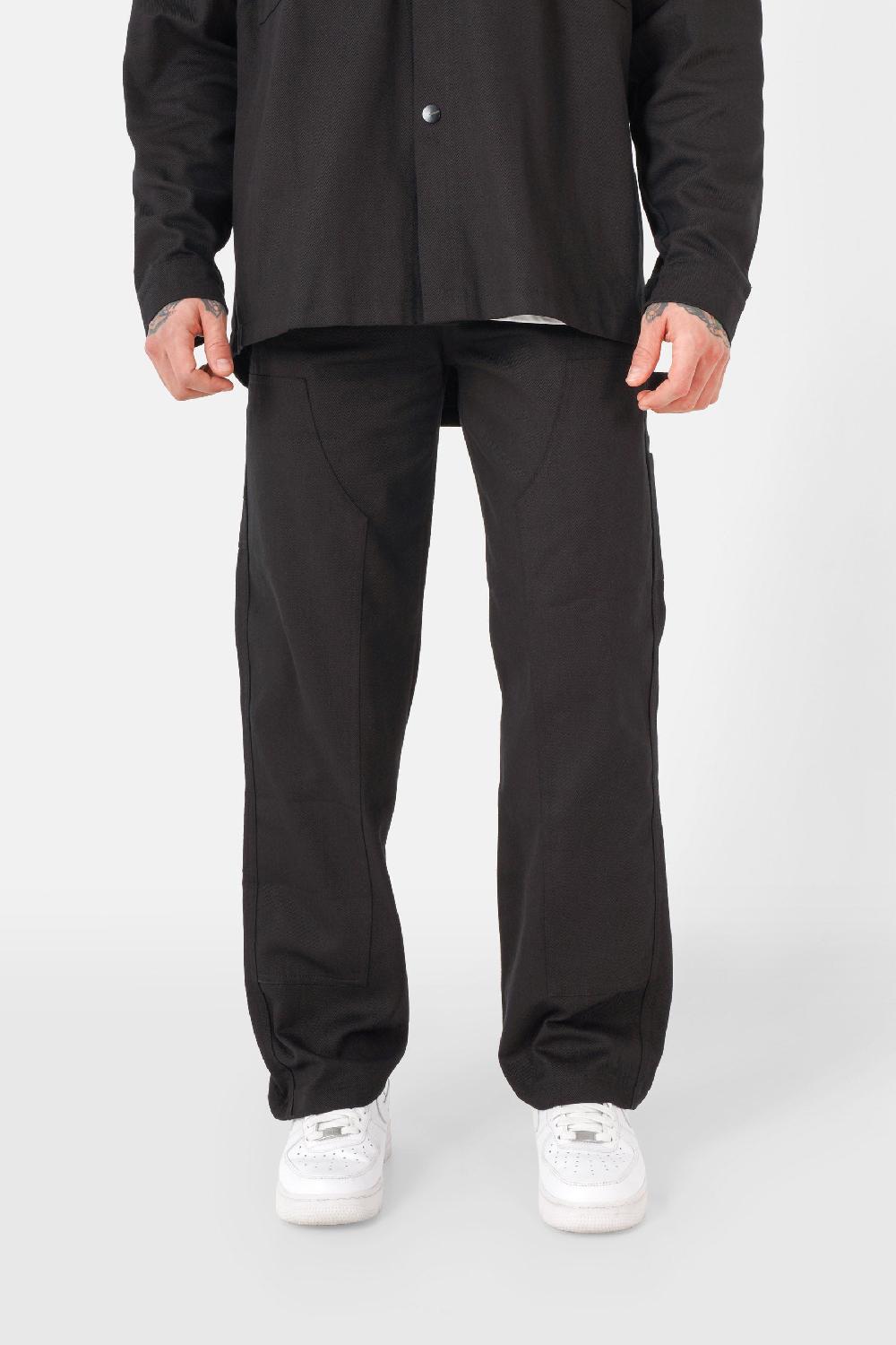 sixth june Pantalon carpenter details poches Noir