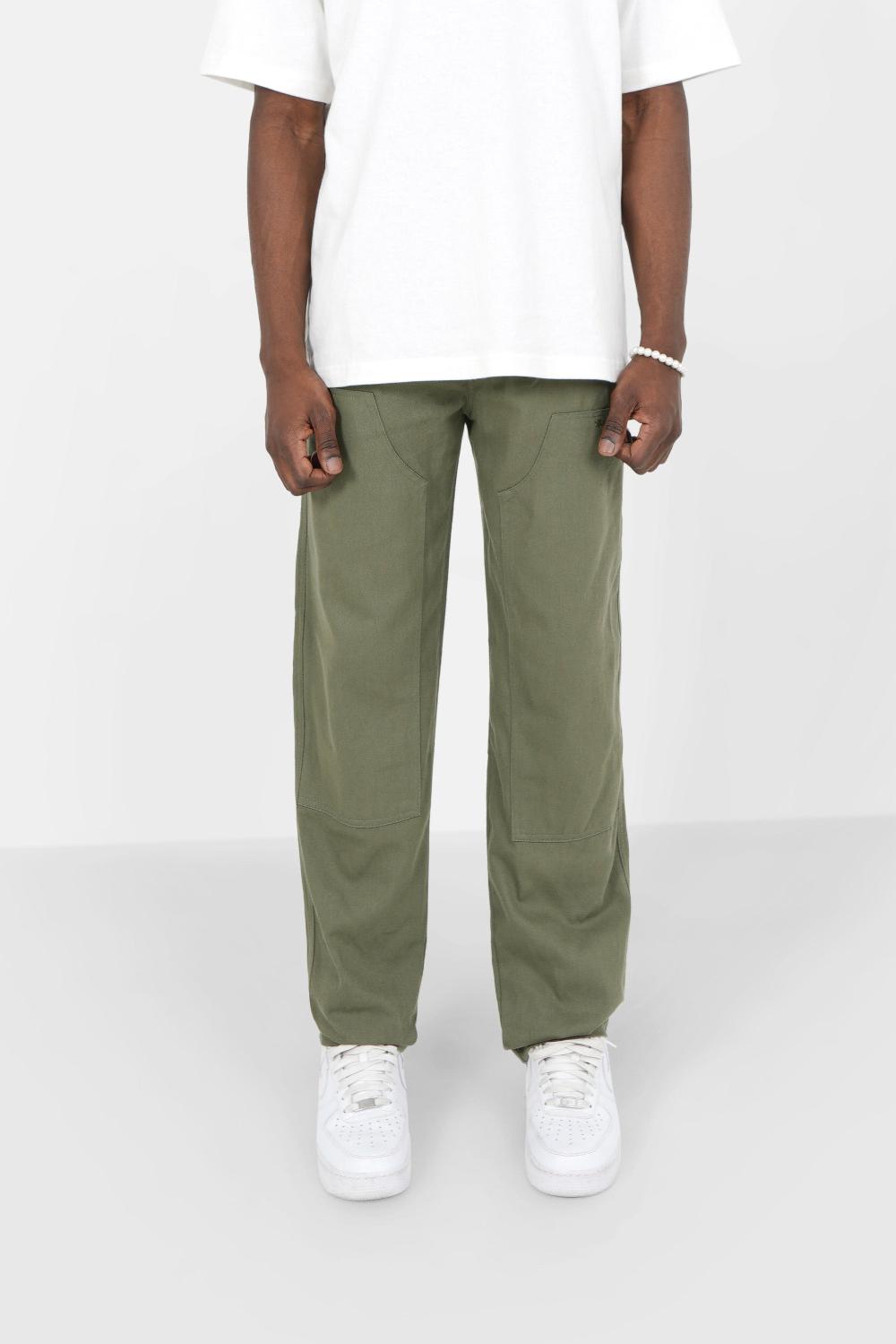 sixth june Pantalon carpenter poches Vert kaki