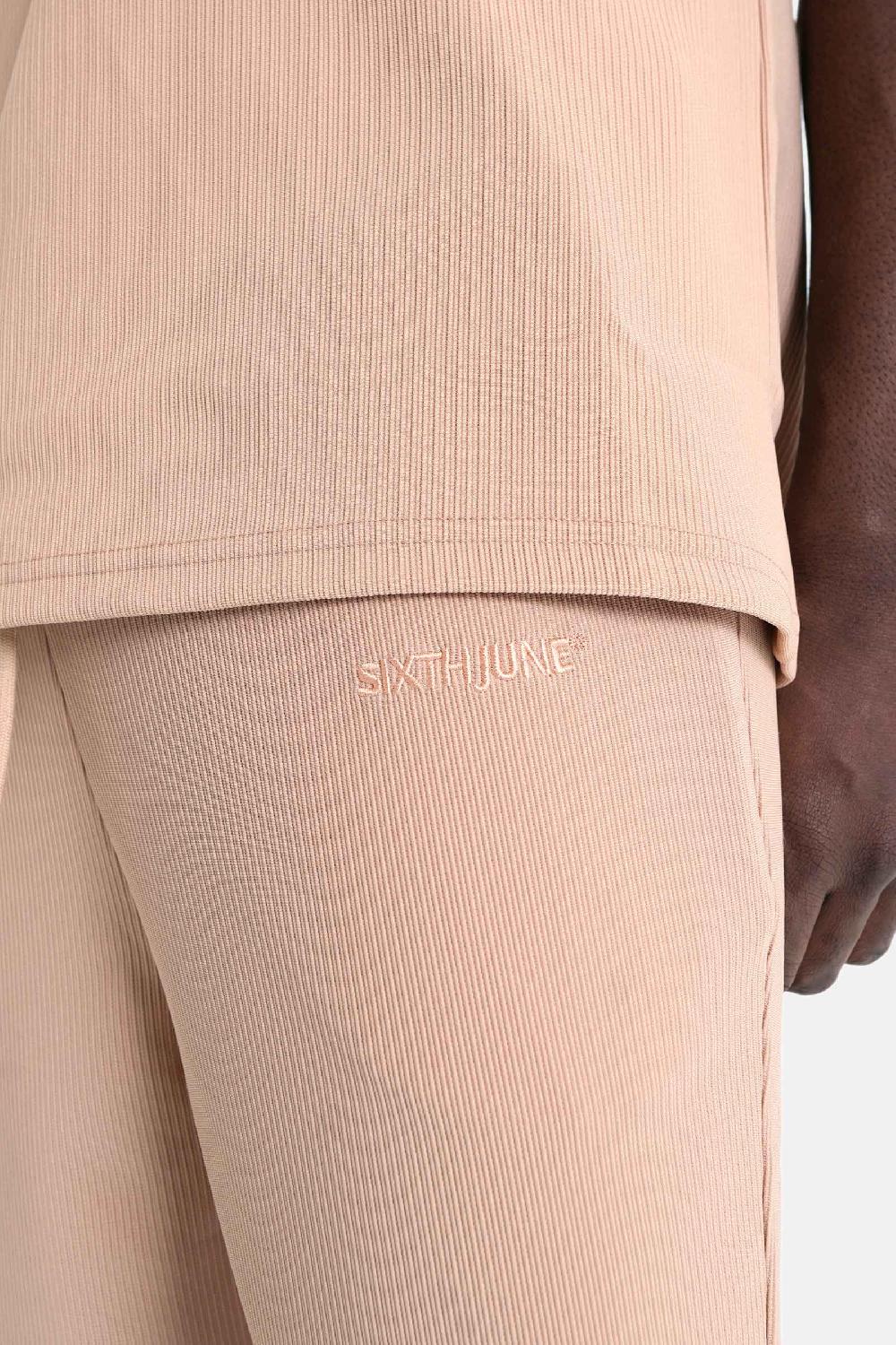 Sixth June Pantalon Plissé Regular Beige