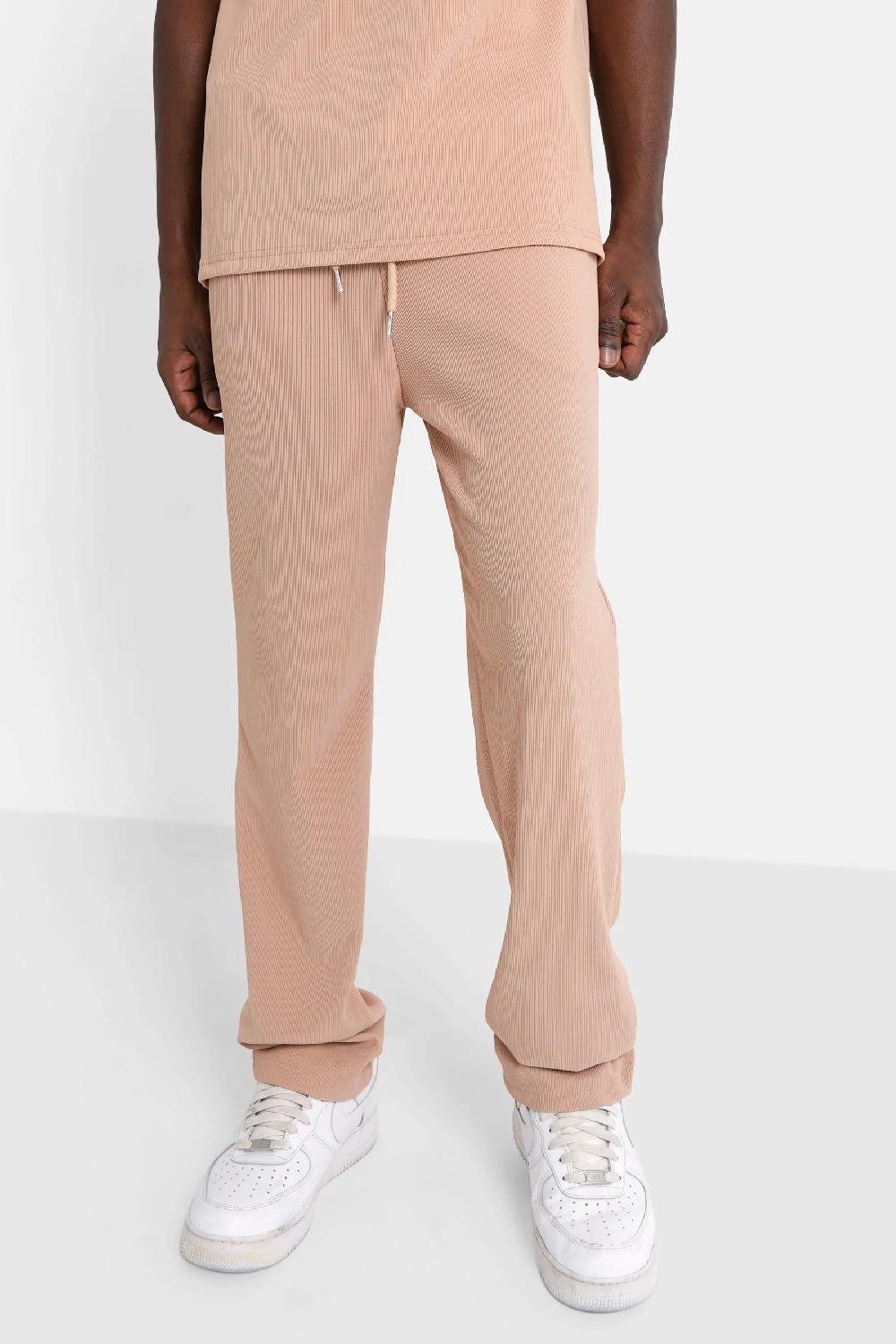 sixth june Pantalon plissé regular Beige