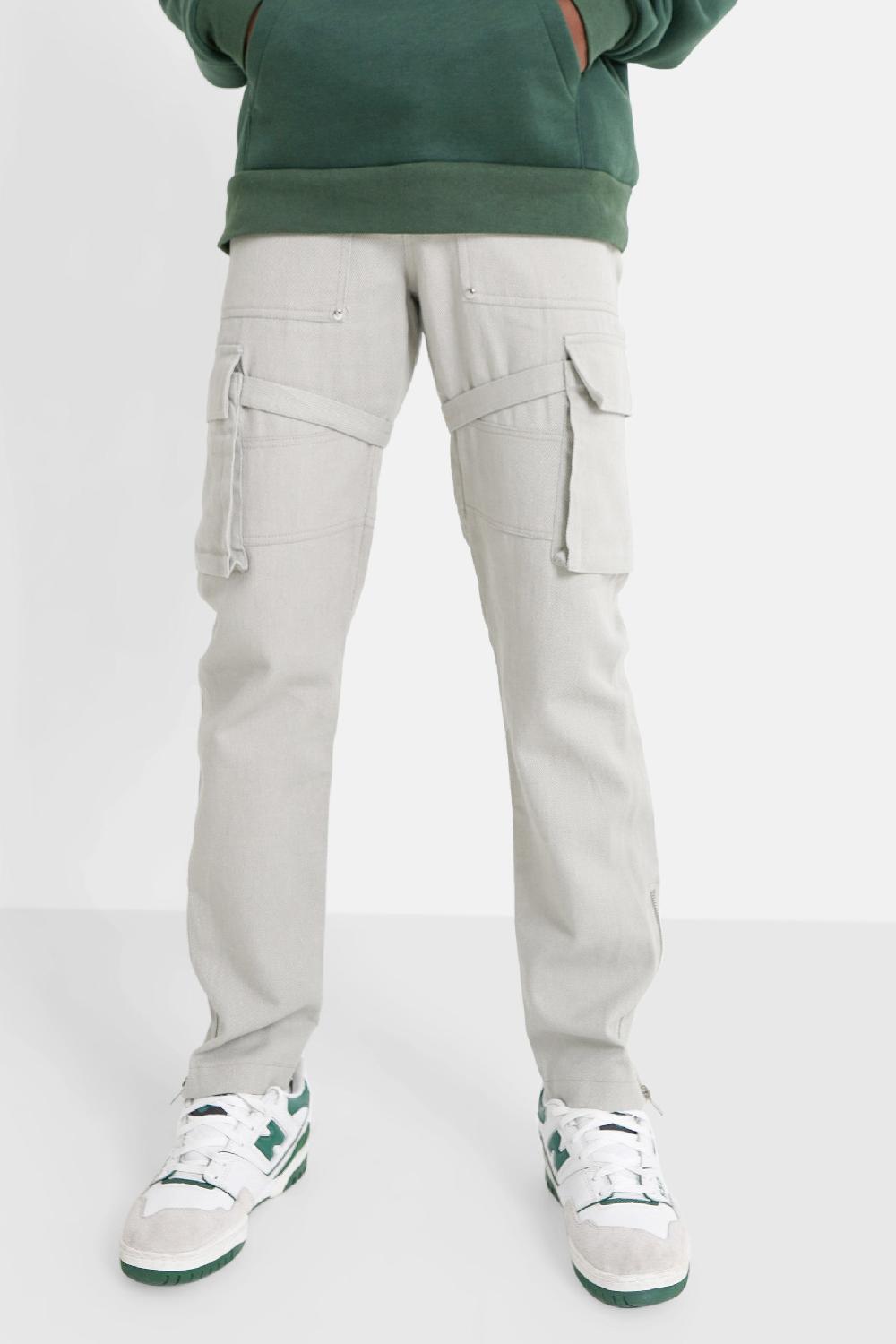 sixth june Pantalon poches cargo Gris