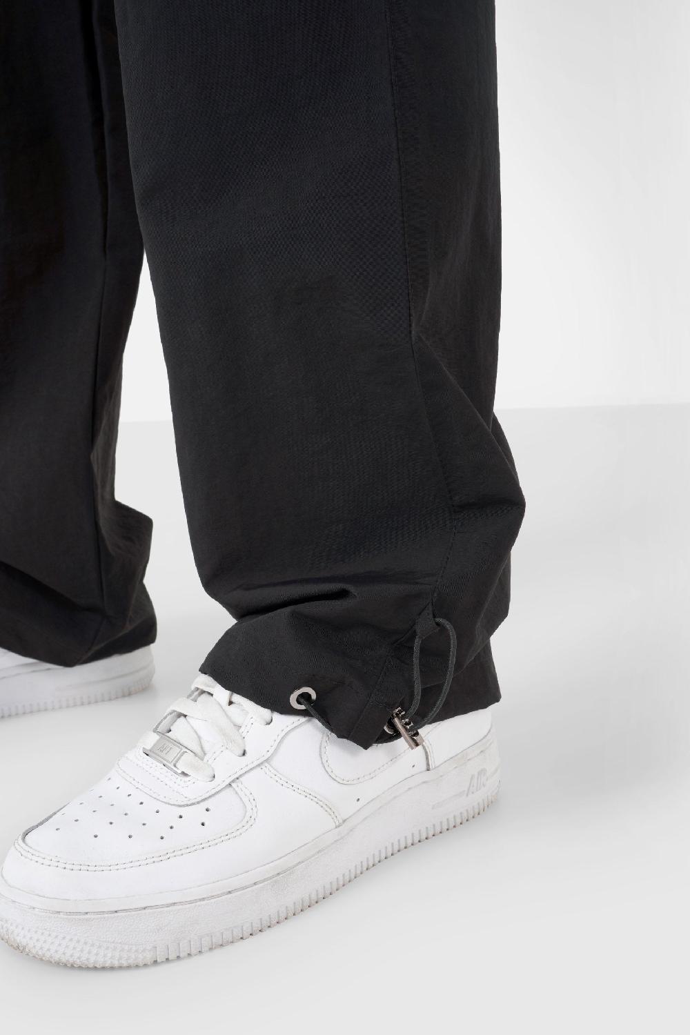 Sixth June Pantalon Poches Cargo Nylon Noir