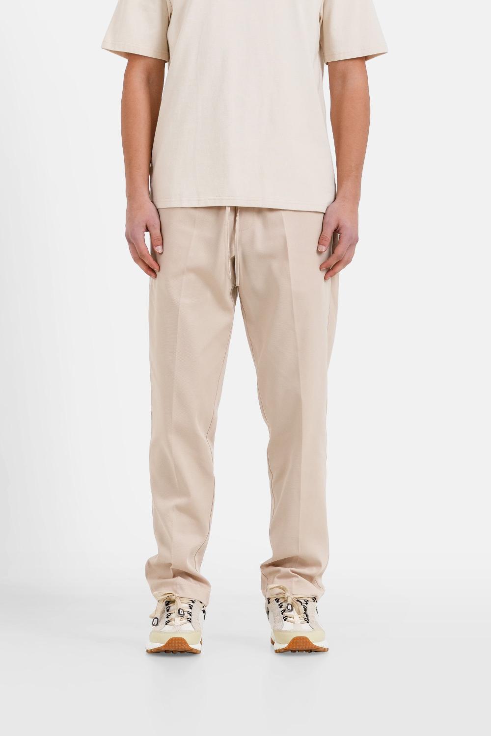 sixth june Pantalon tailored brodé Beige