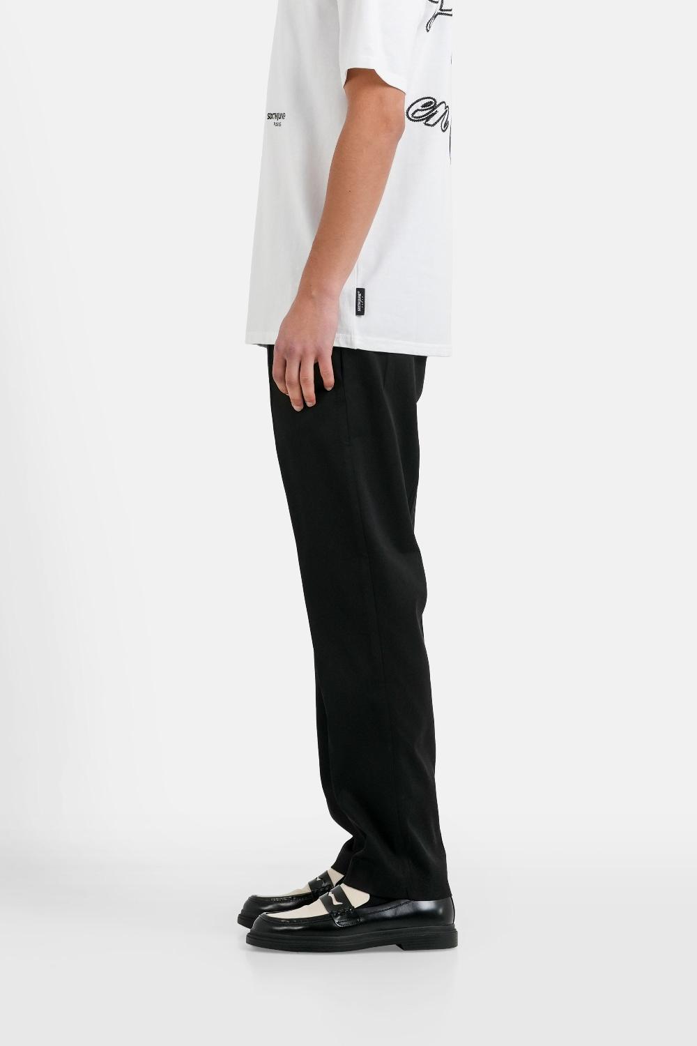 Sixth June Pantalon Tailored Brodé Noir