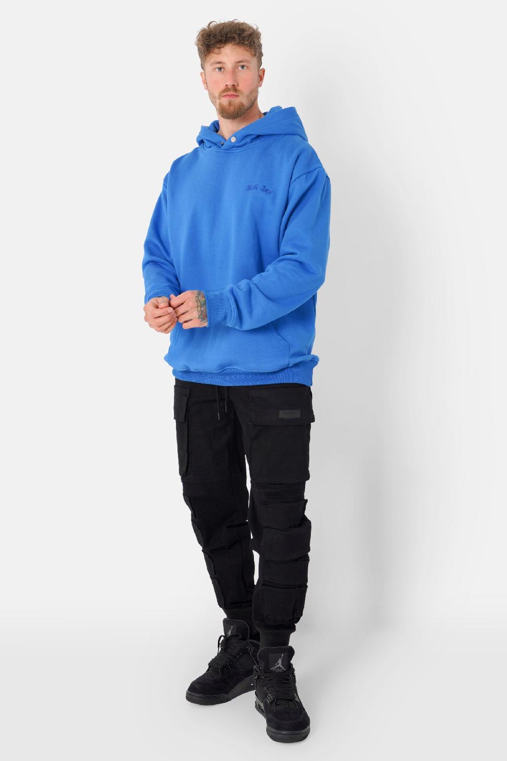 Sixth June Pantalon Utilitaire Cargo Relief Noir