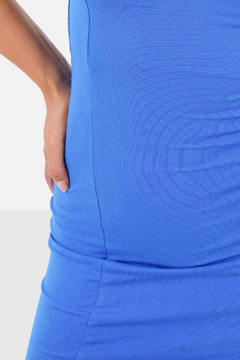 Sixth June Robe Décolleté Coeur Bleu Foncé