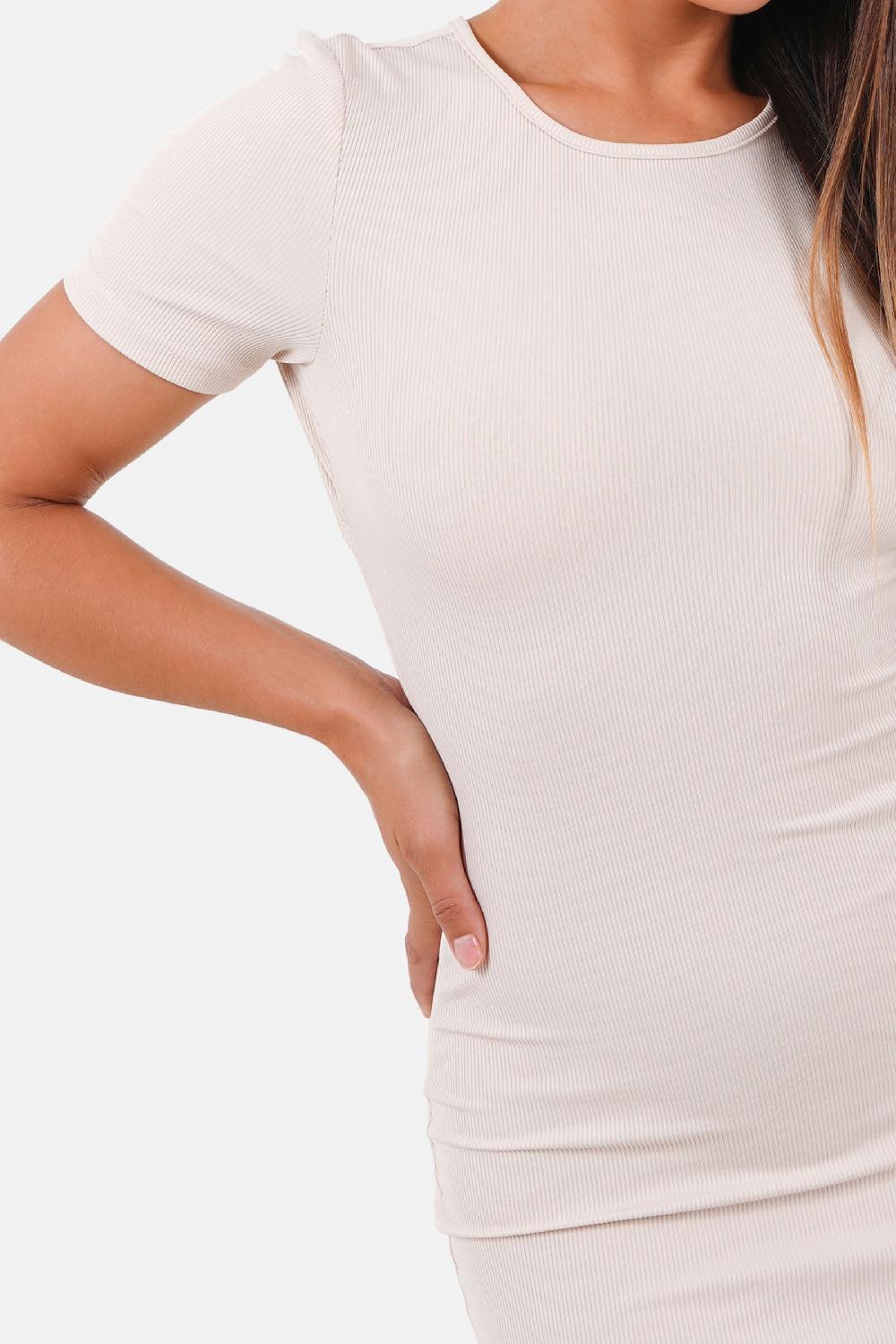 Sixth June Robe Ouverture Dos Beige