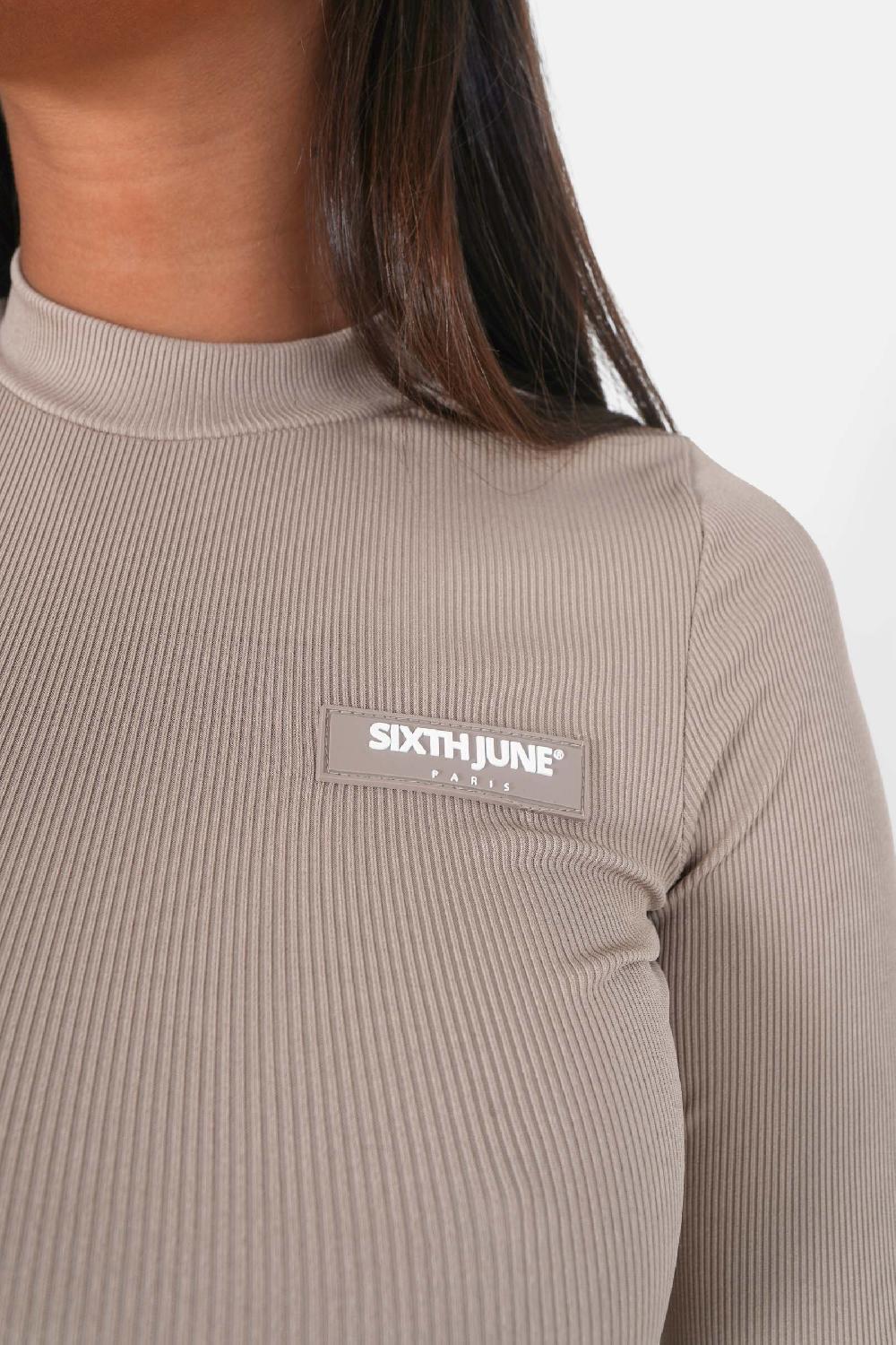 Sixth June Robe Spy Poignets Beige