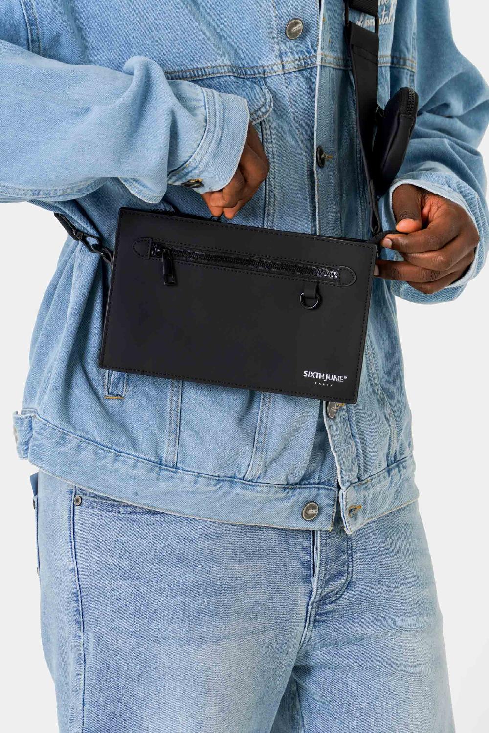 Sixth June Sacoche Bandoulière Logo Noir