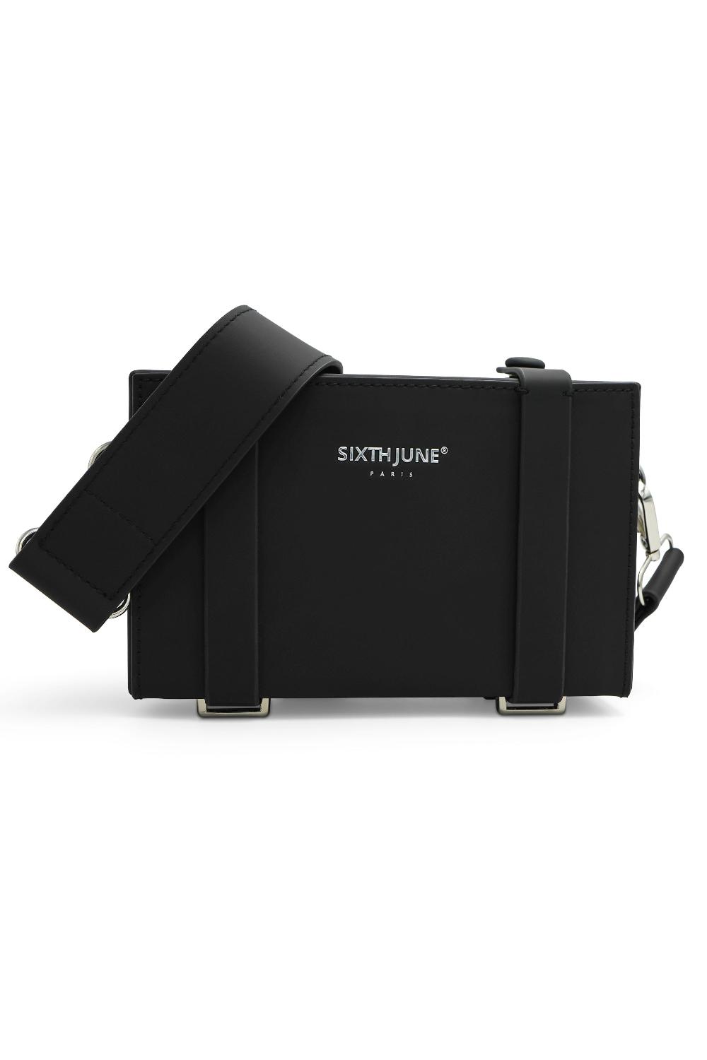 sixth june Sacoche bandoulière logo Noir