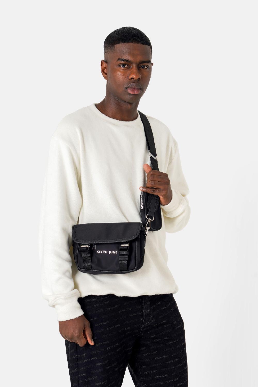 Sixth June Sacoche Multi-poches Mini Sac Noir