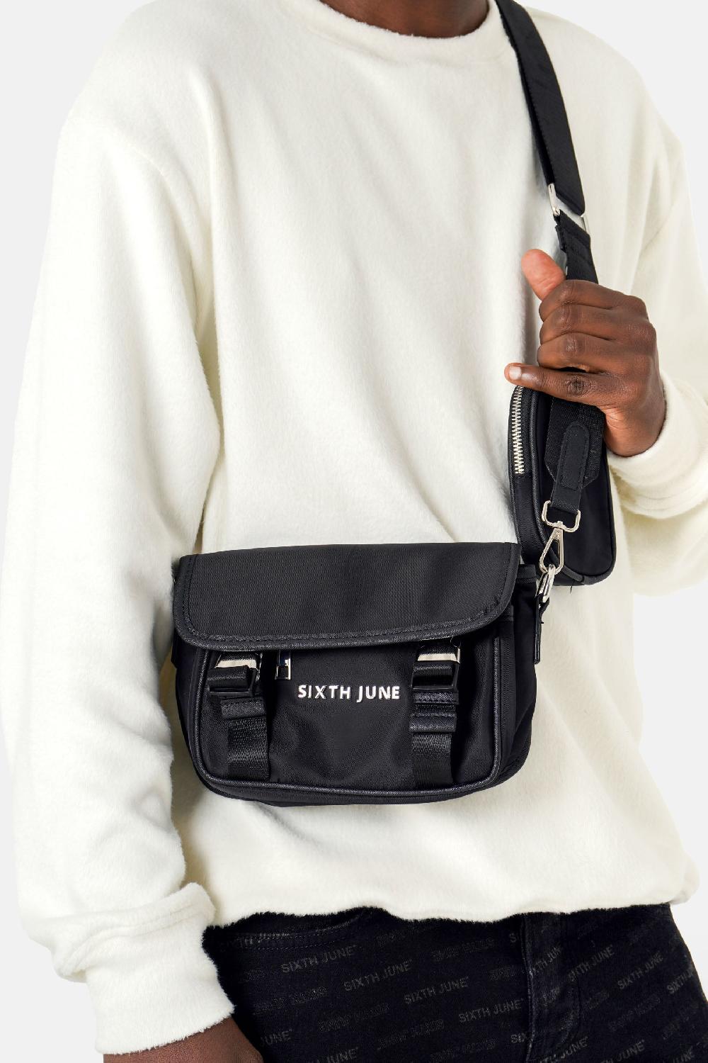 Sixth June Sacoche Multi-poches Mini Sac Noir