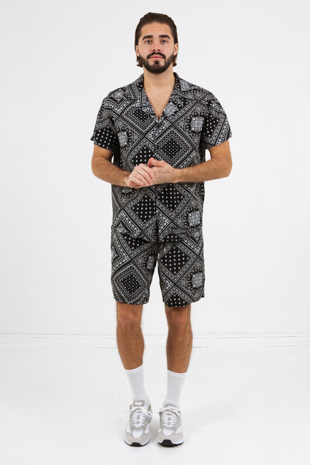 Sixth June Short Bandana Fluide Noir