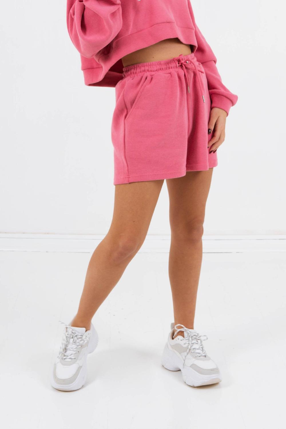 Sixth June Short Court Signature Molletonné Rose