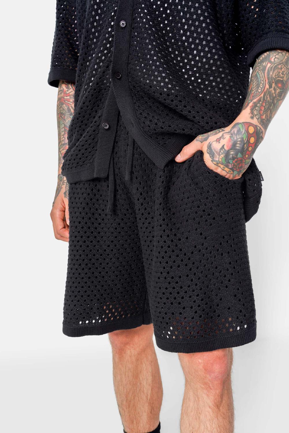 Sixth June Short Crochet été Noir