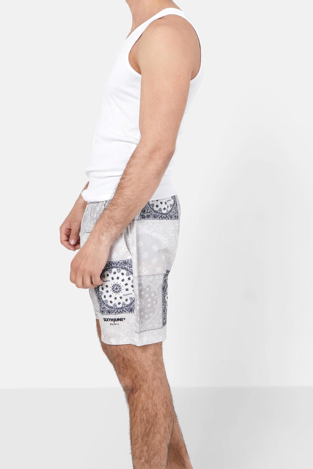 Sixth June Short De Bain Bandana Beige