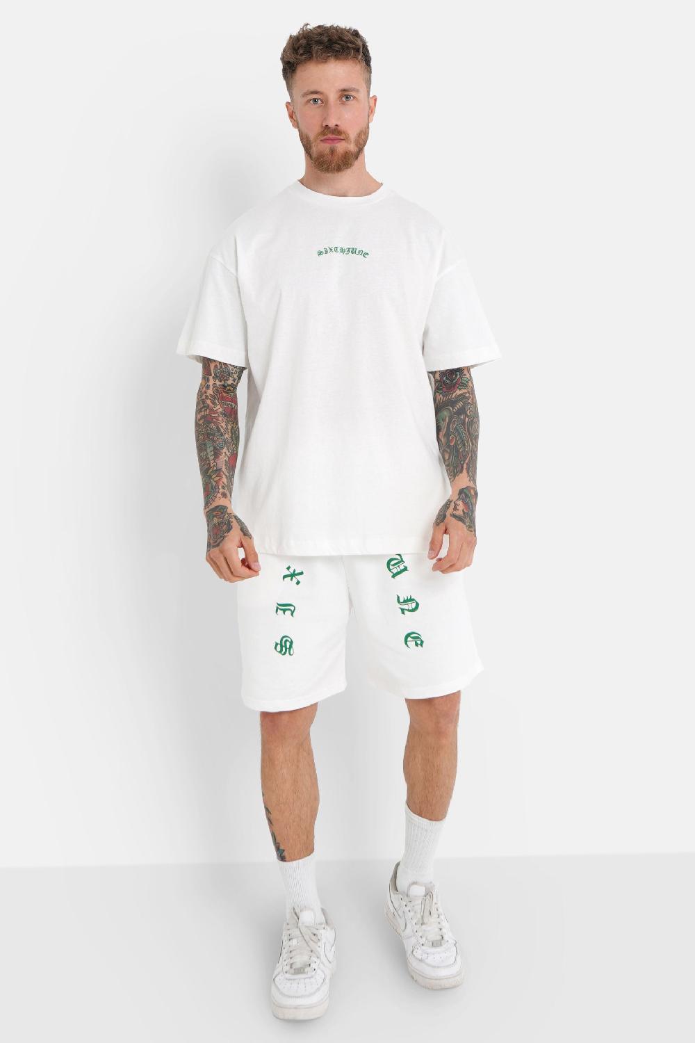 Sixth June Short Gothique Blanc