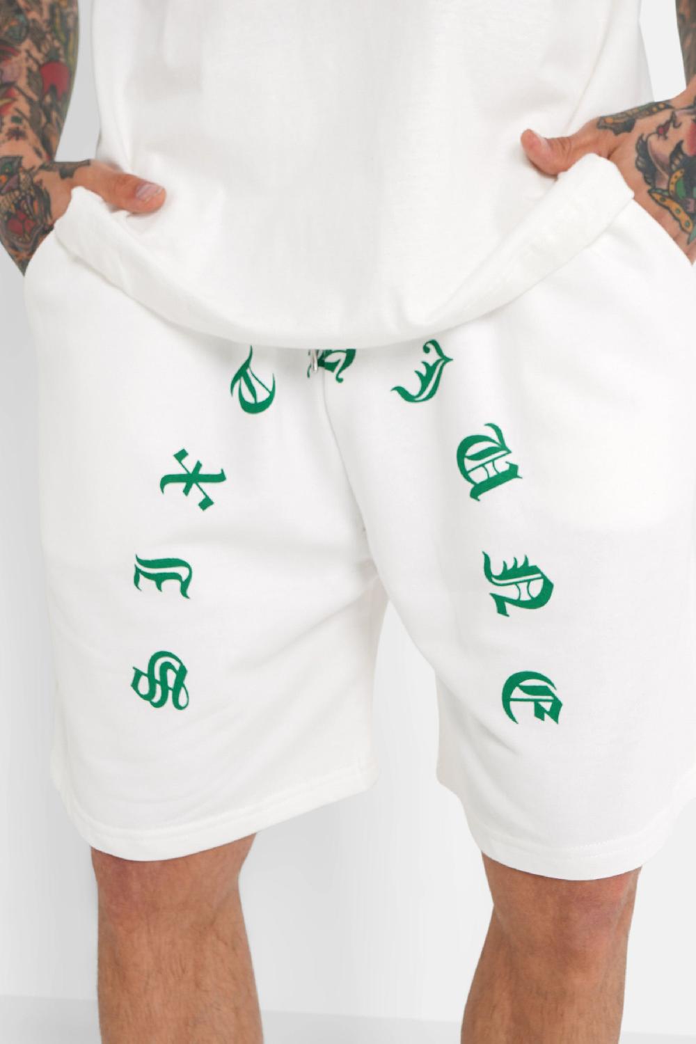 Sixth June Short Gothique Blanc