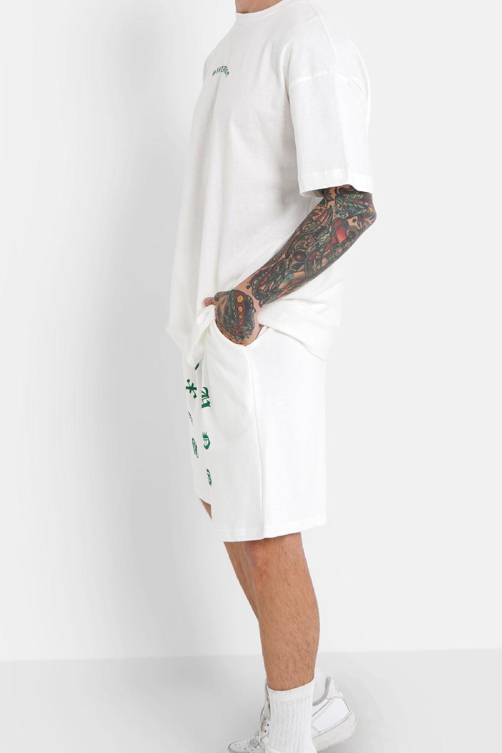 Sixth June Short Gothique Blanc