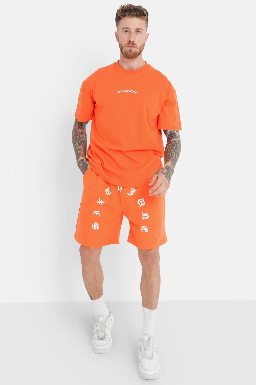 Sixth June Short Gothique Orange