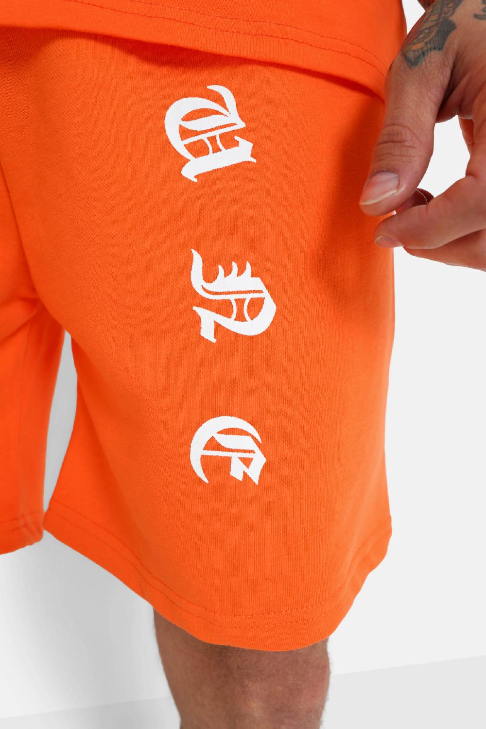 Sixth June Short Gothique Orange