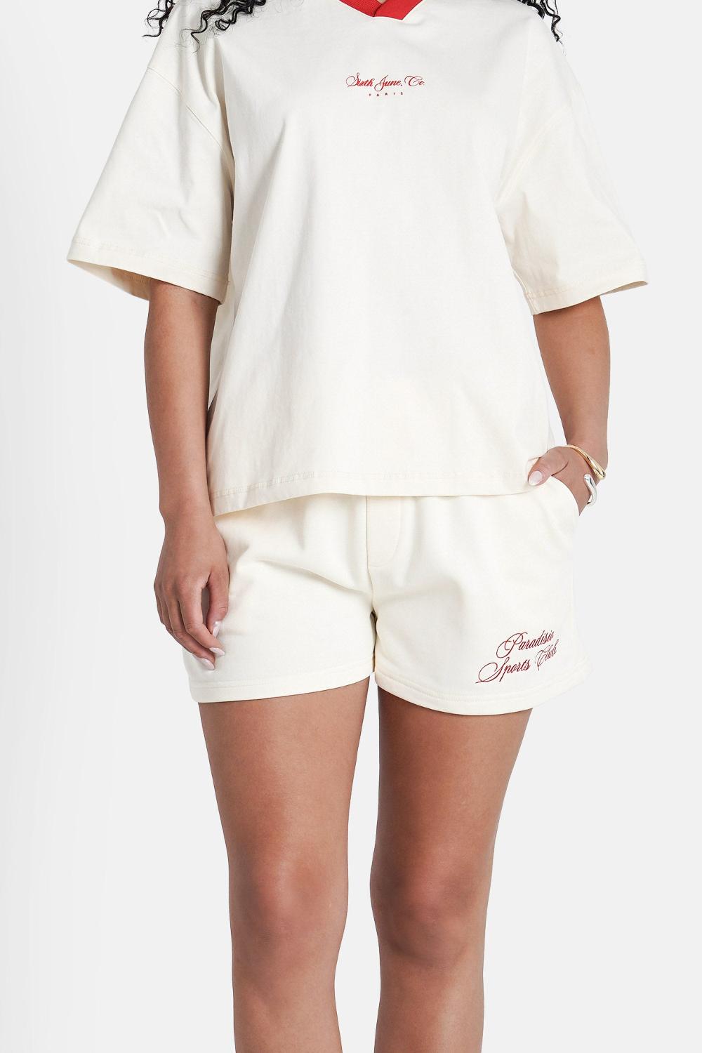 sixth june Short paradisio sport Beige