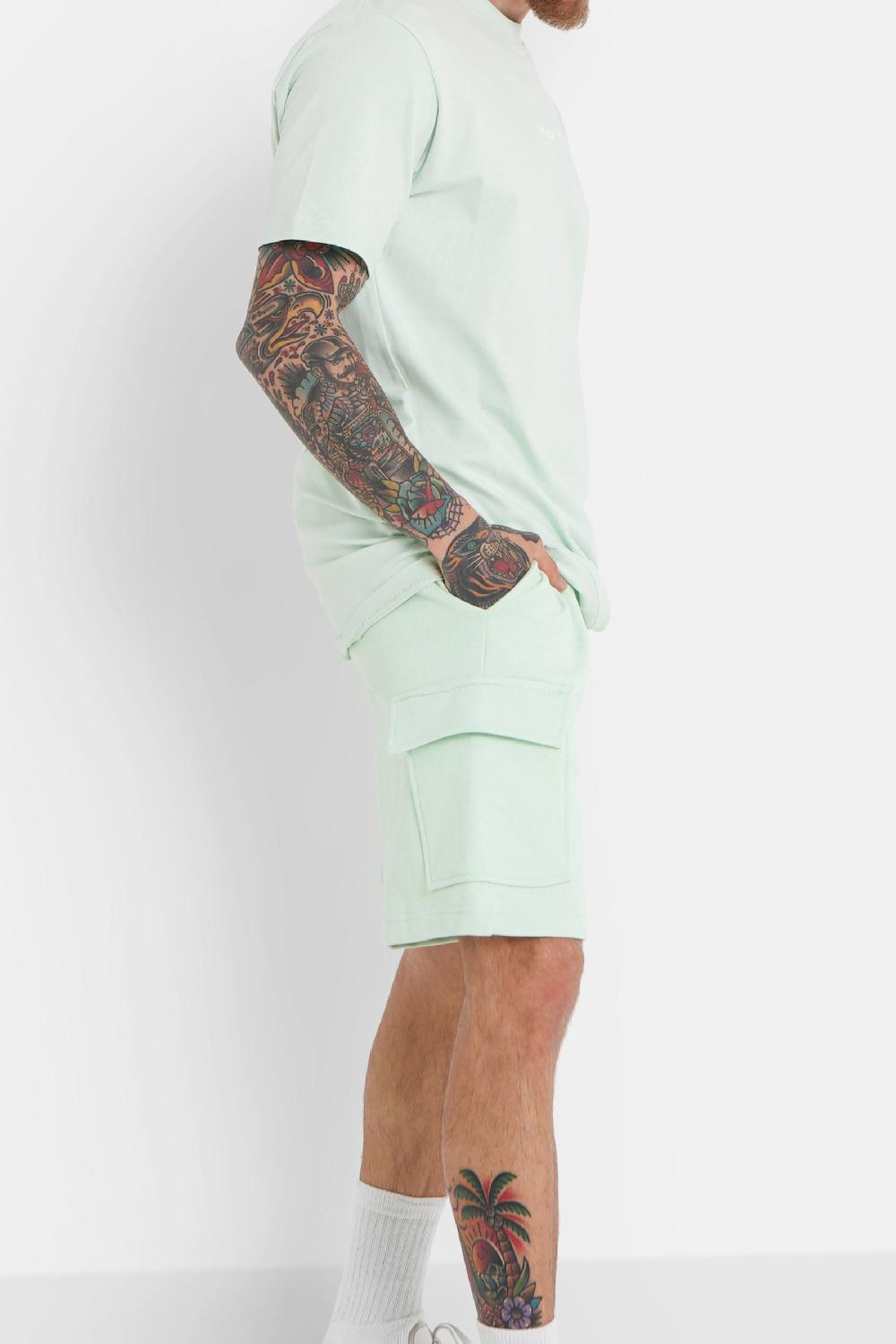 Sixth June Short Poche Cargo Vert Clair