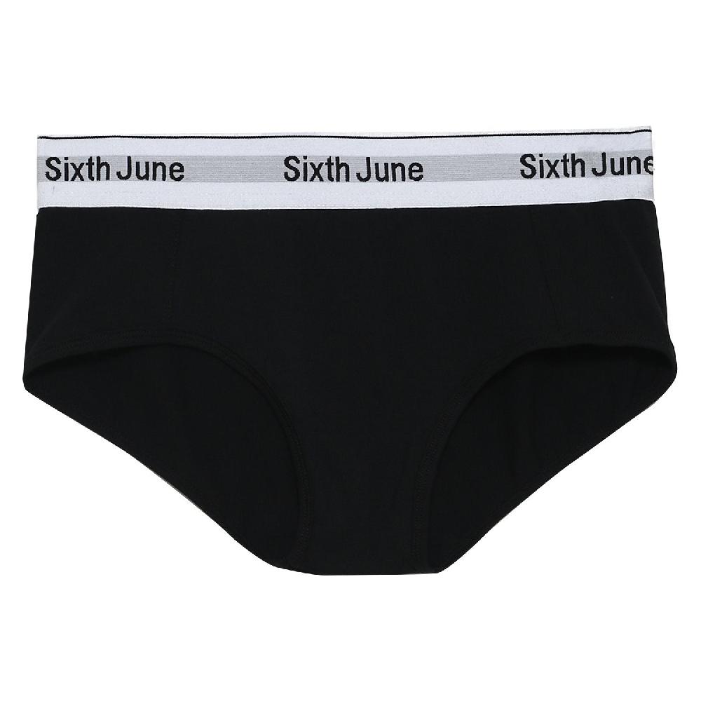 sixth june Shorty taille haute Noir