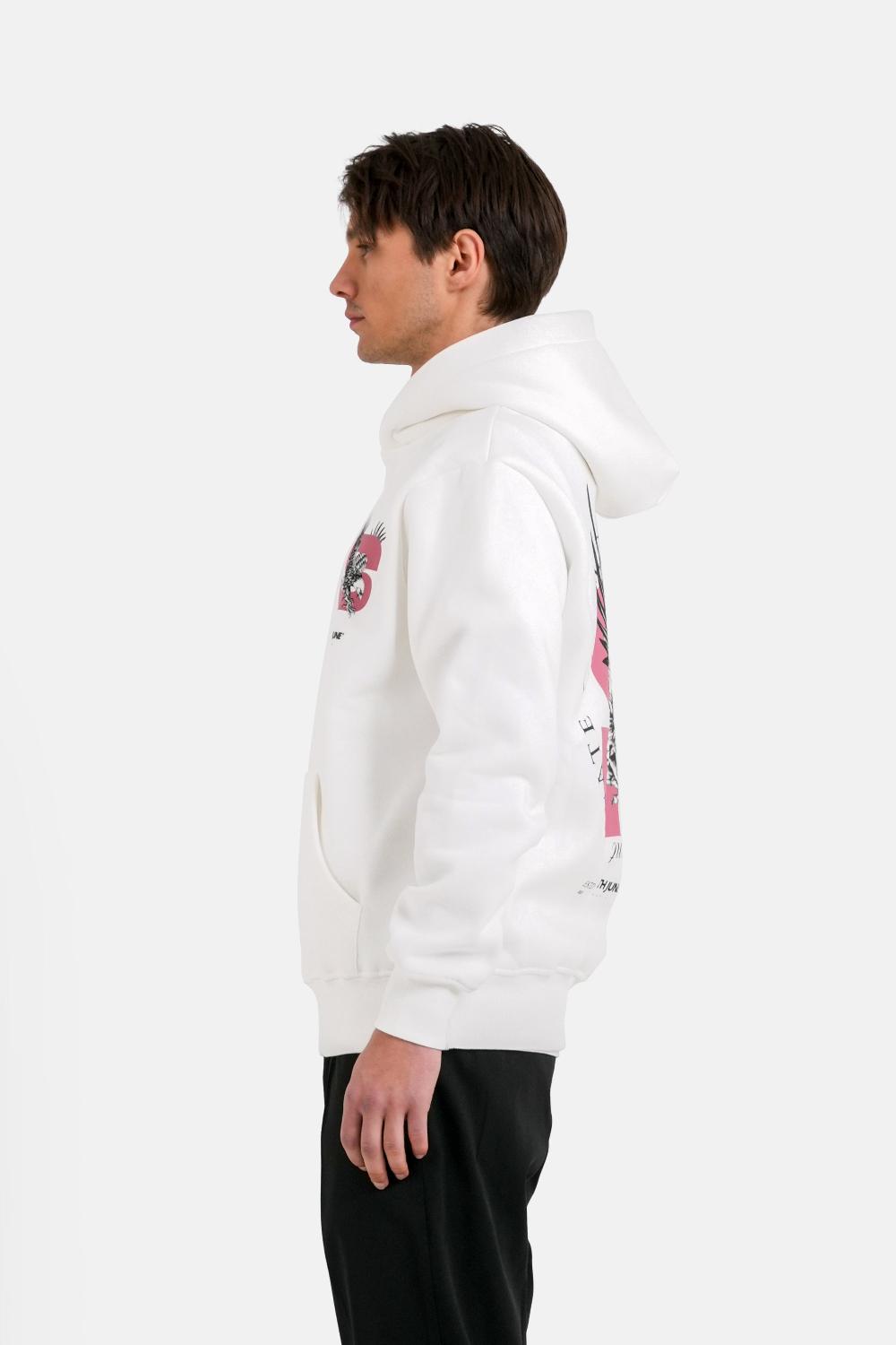 sixth June Sweatshirt Aigle Print Blanc