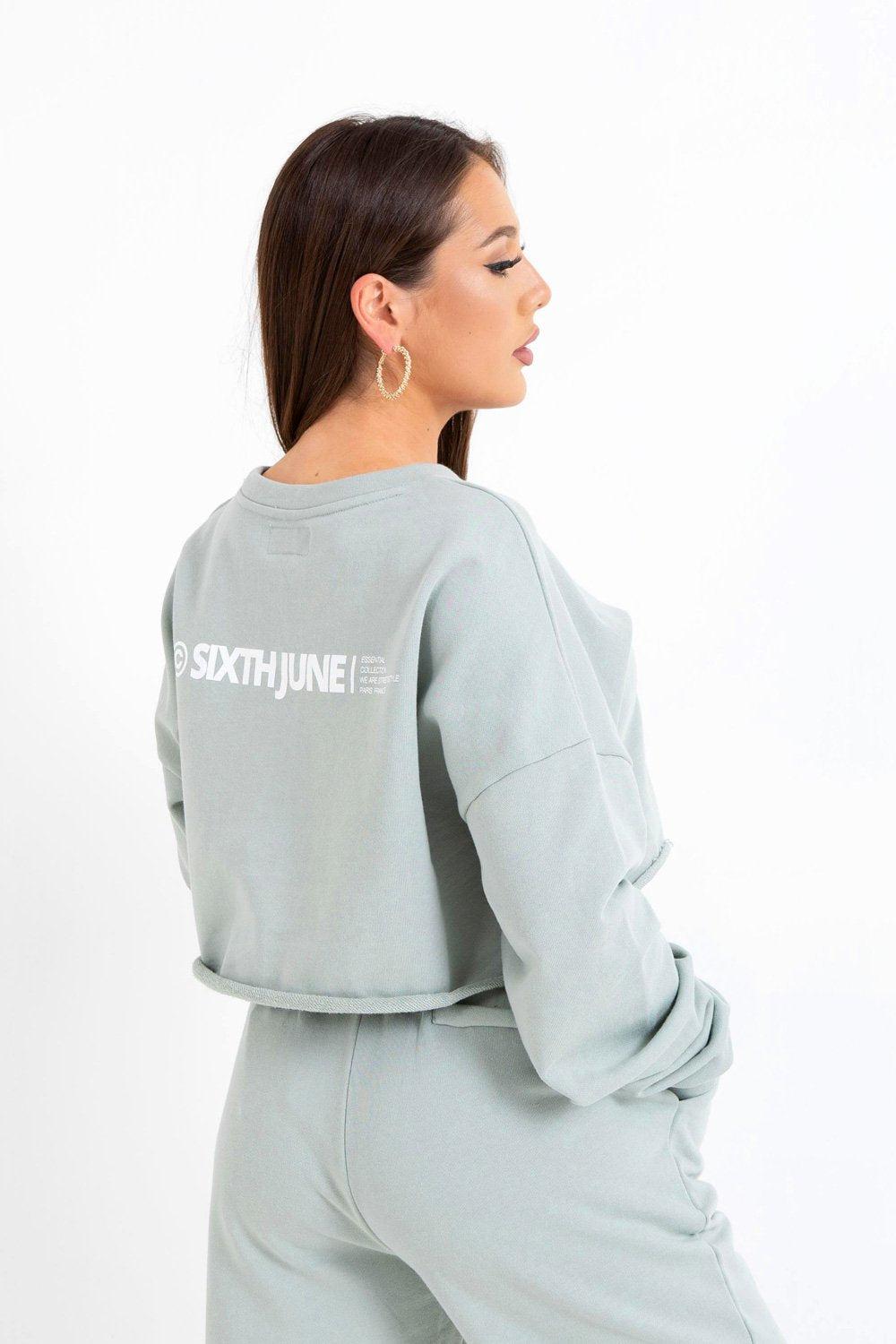 Sixth June Sweatshirt Court Double Logo Vert
