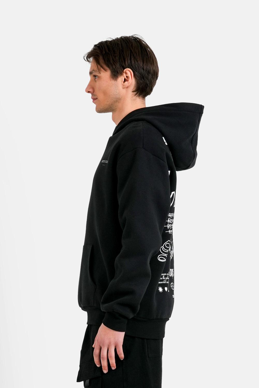 Sixth June Sweatshirt Culture Matters Crew Noir