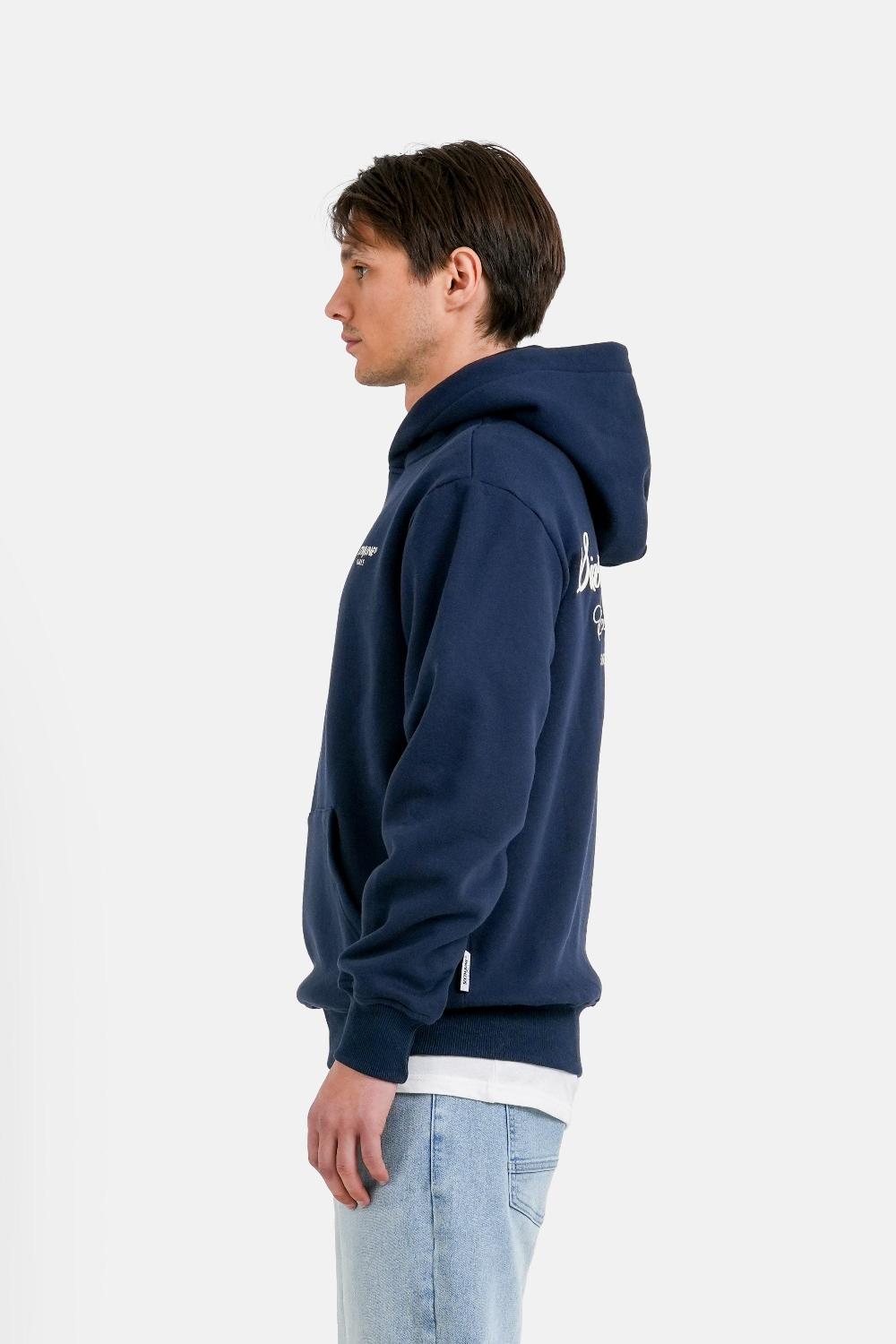 Sixth June Sweatshirt Elevate Brodé Bleu Foncé