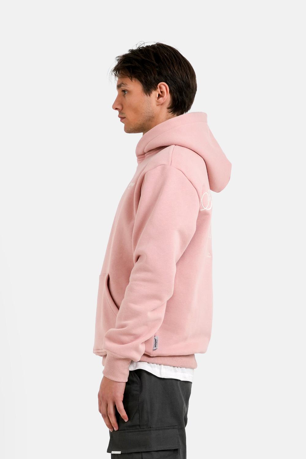 Sixth June Sweatshirt Elevate Brodé Brodé Rose