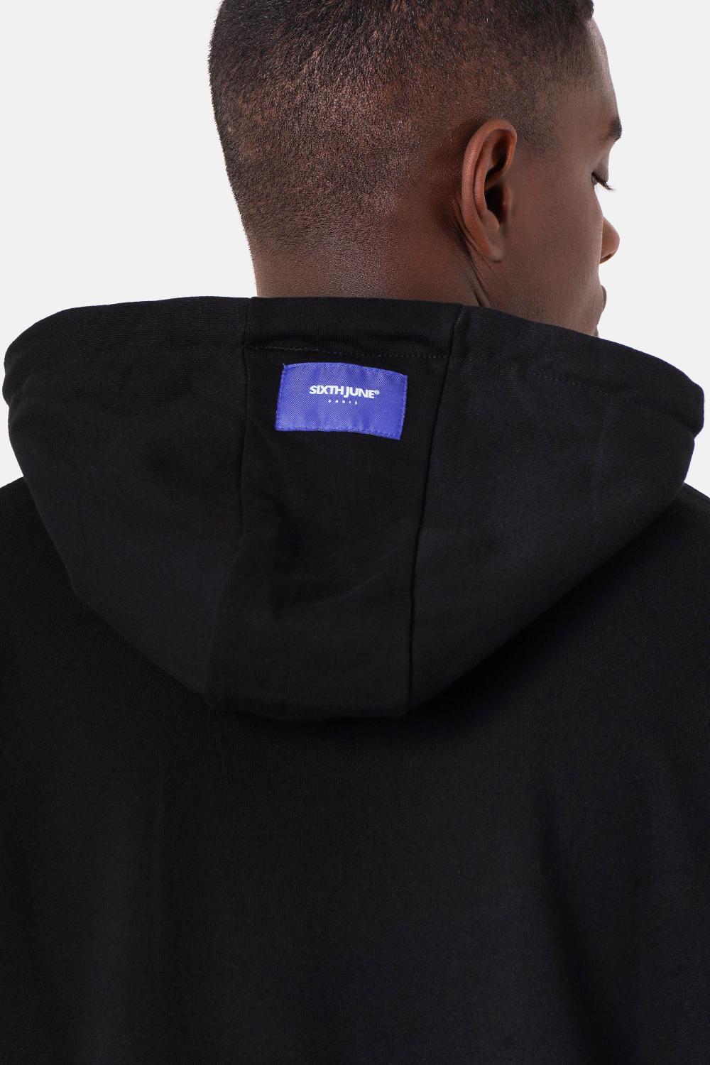 Sixth June Sweatshirt Imprimé Freedom Noir